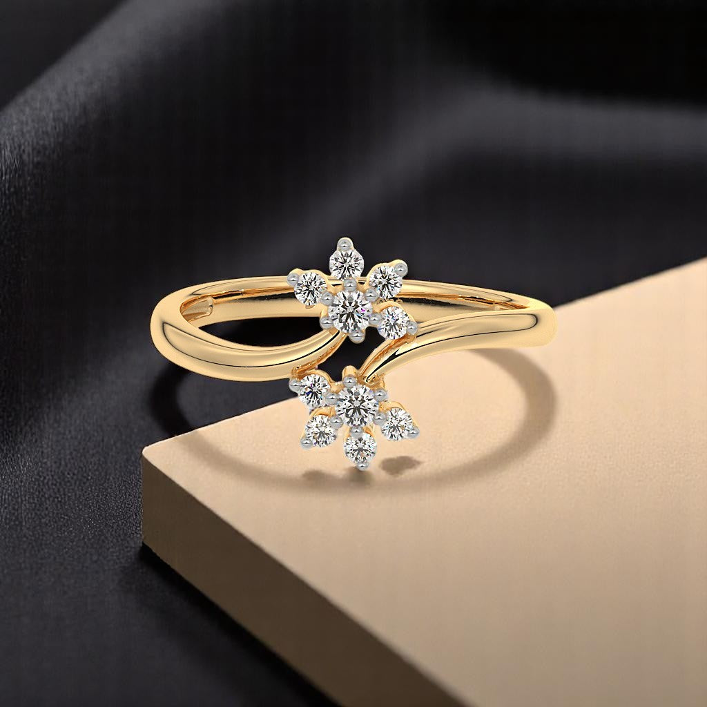 Delicate Floral Ring