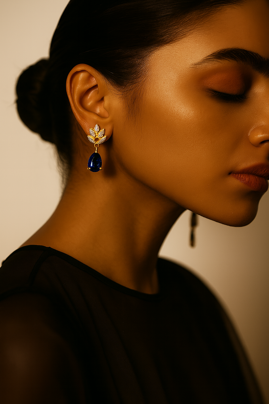 Midnight Radiance Earrings