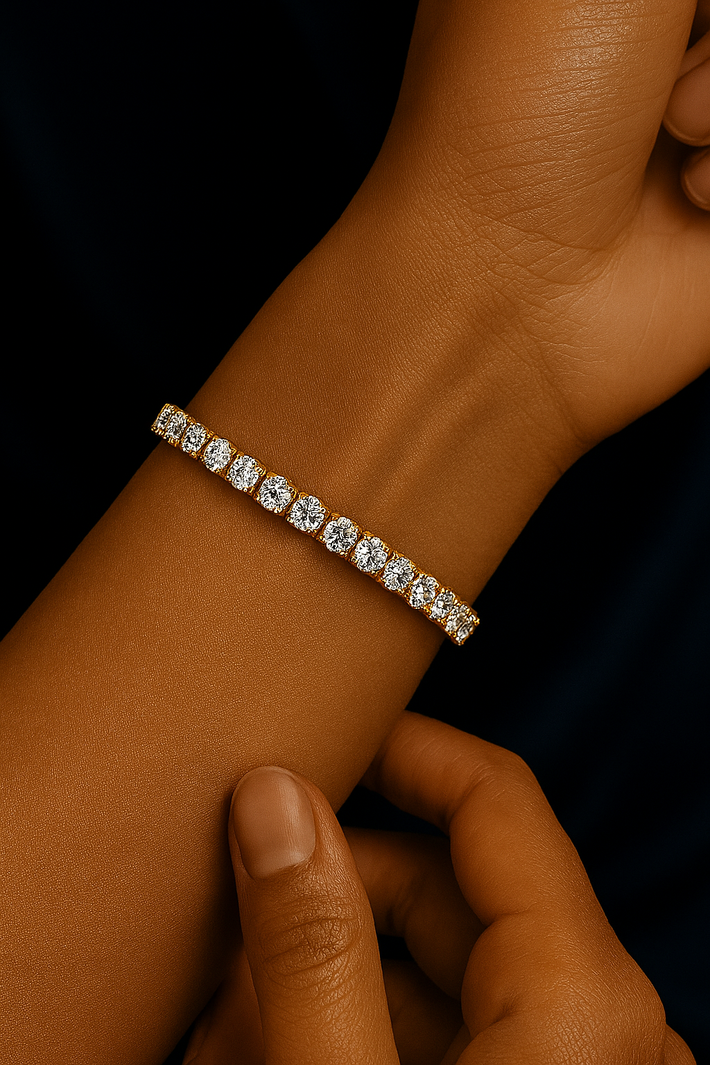 0.10ct Classic Tennis Bracelet