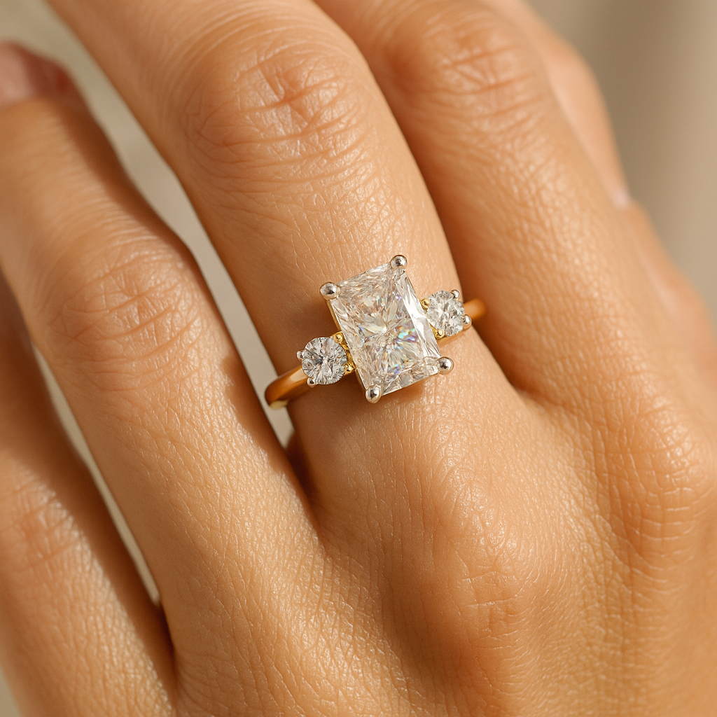 2.1 ct Grace Trio Ring