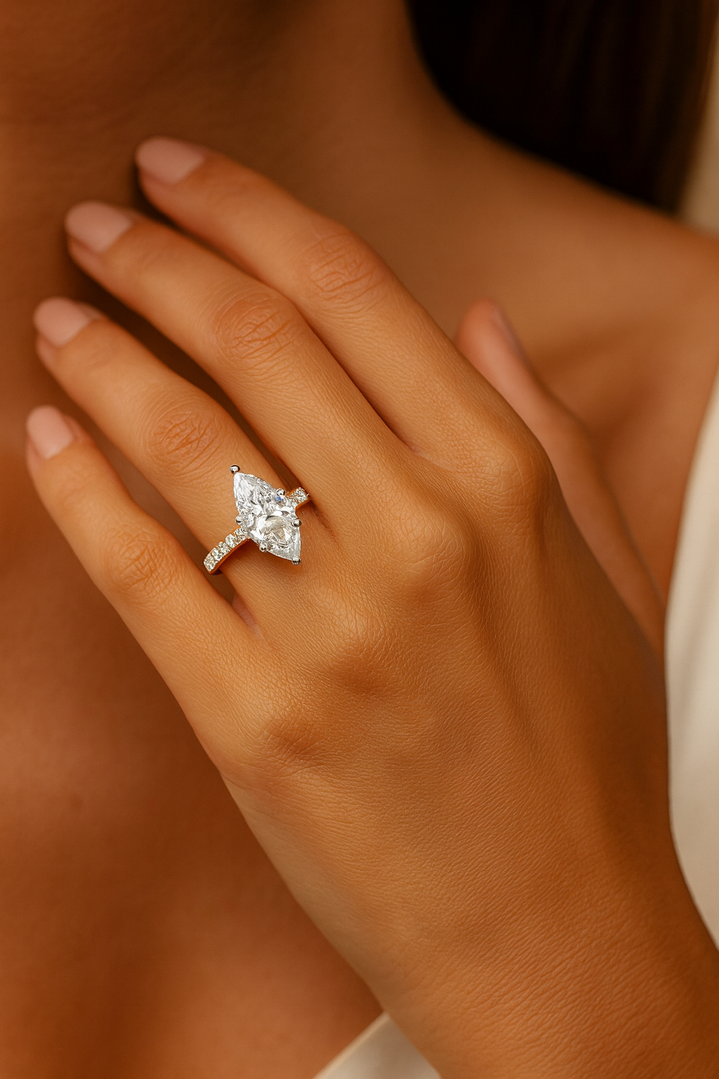2.20ct Marquise Band Ring