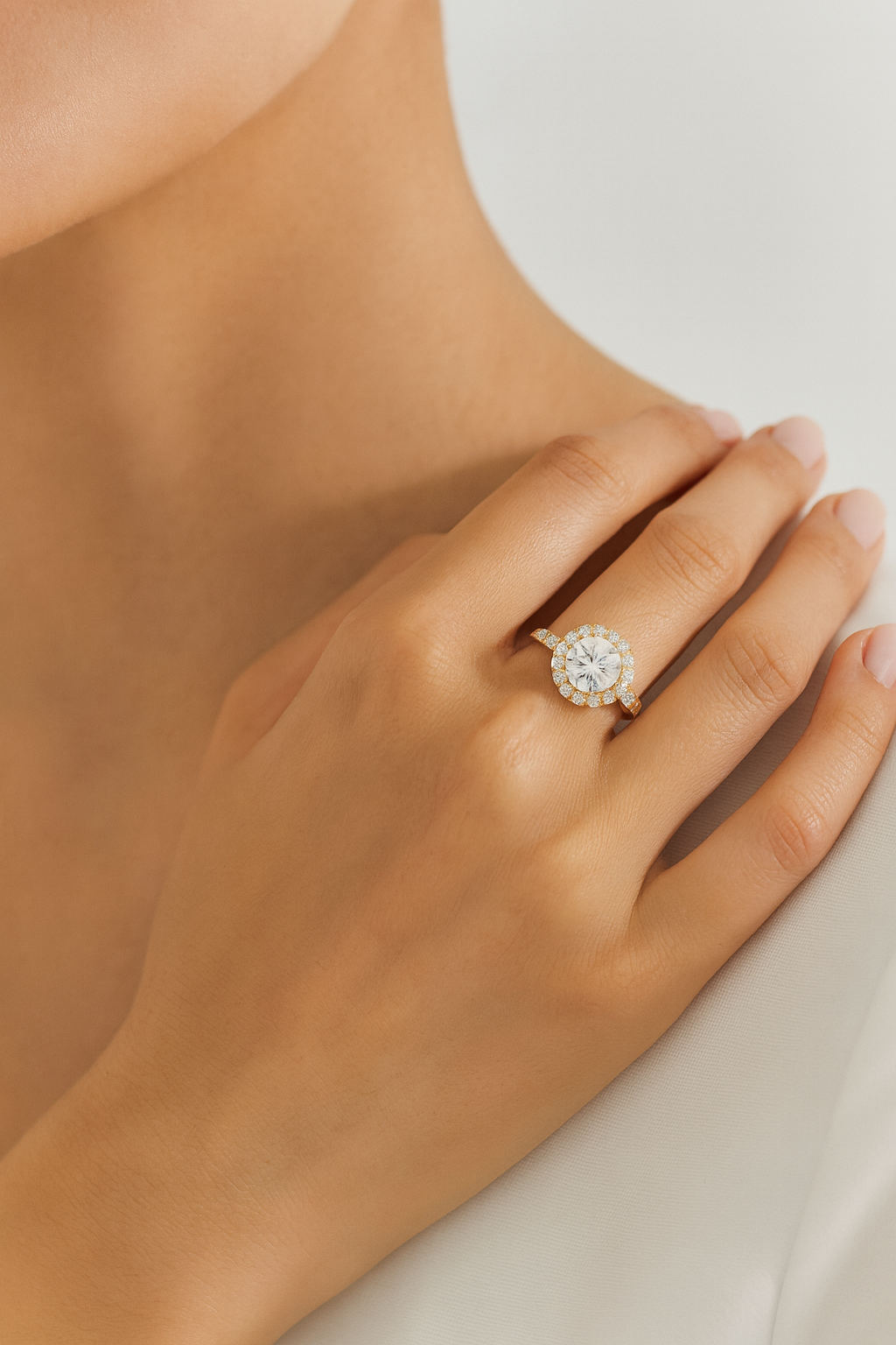 2ct Regal Halo Ring