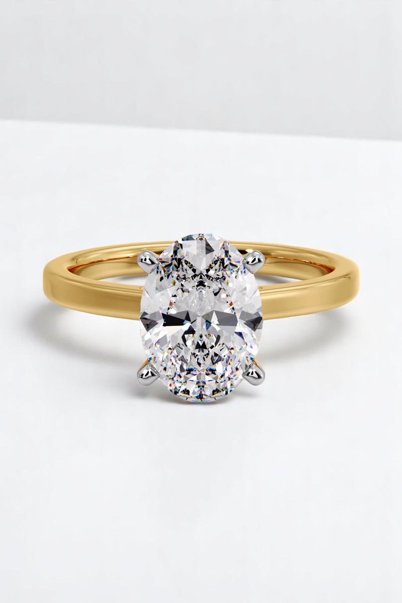 3 Carat Oval Ring