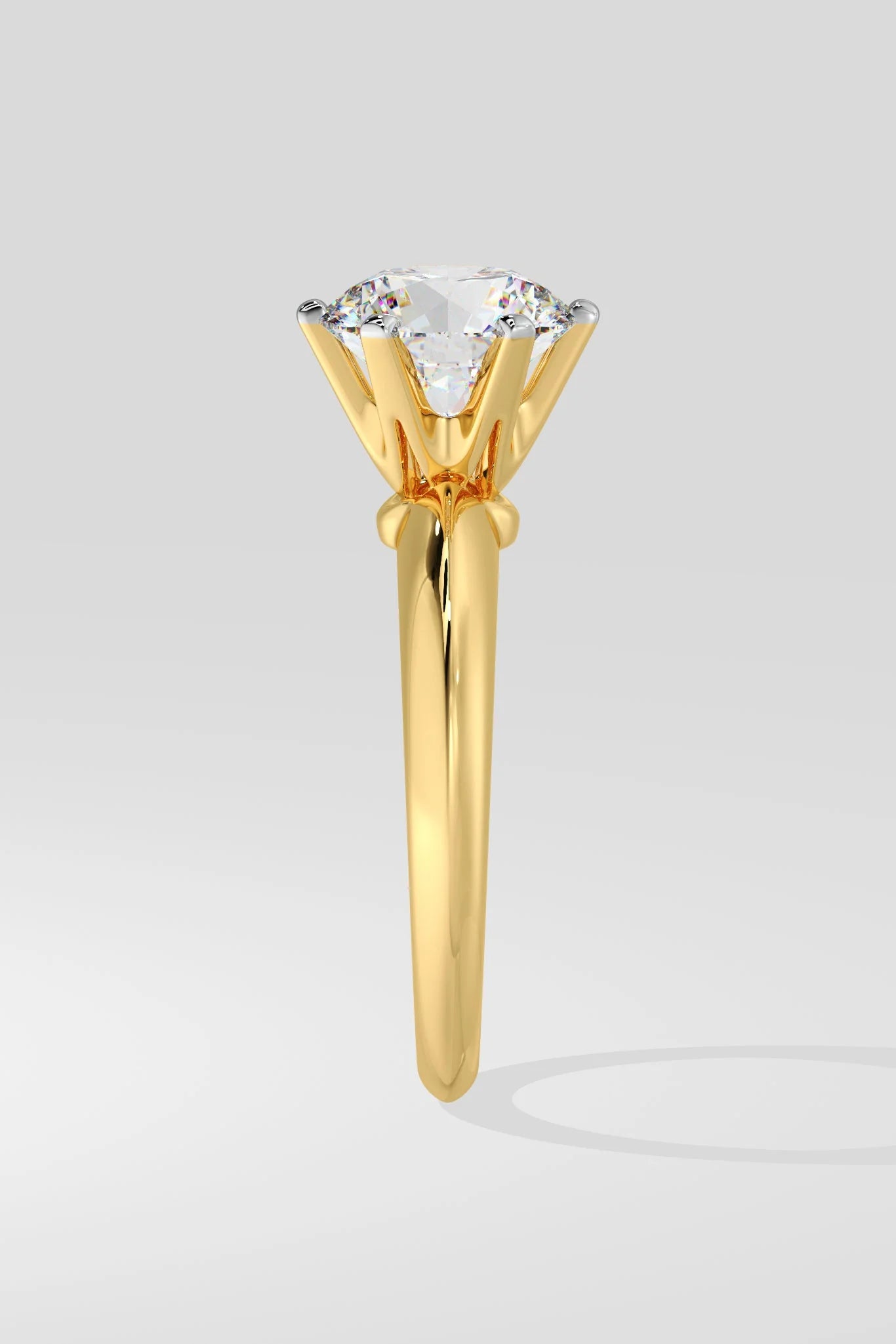 2ct Round Solitaire Ring