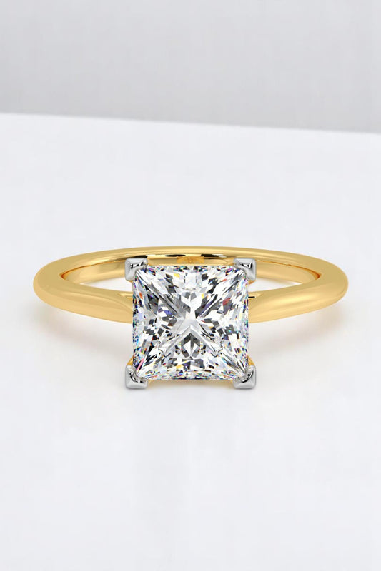 2ct Princess Solitaire Ring