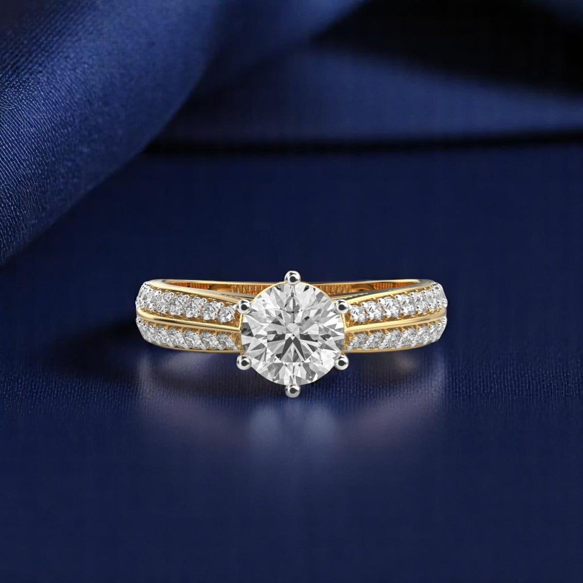 1.20ct Double Band Ring