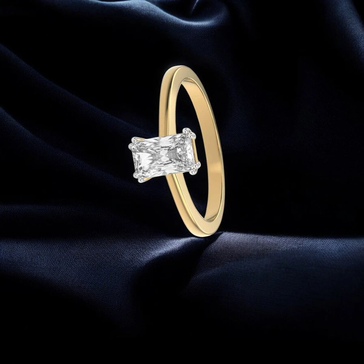 Delicate Emerald Ring