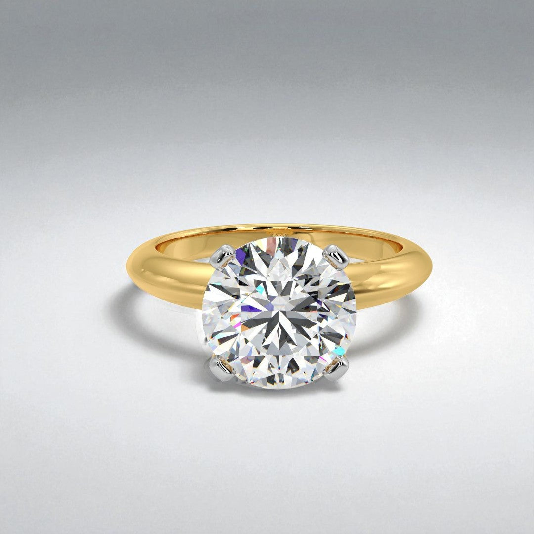 5ct Regal Round Ring