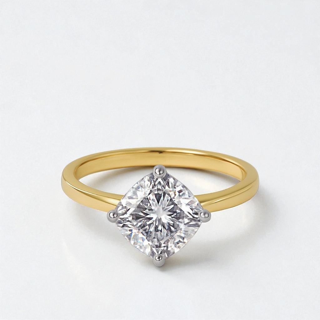 2ct Cushion Kite Ring