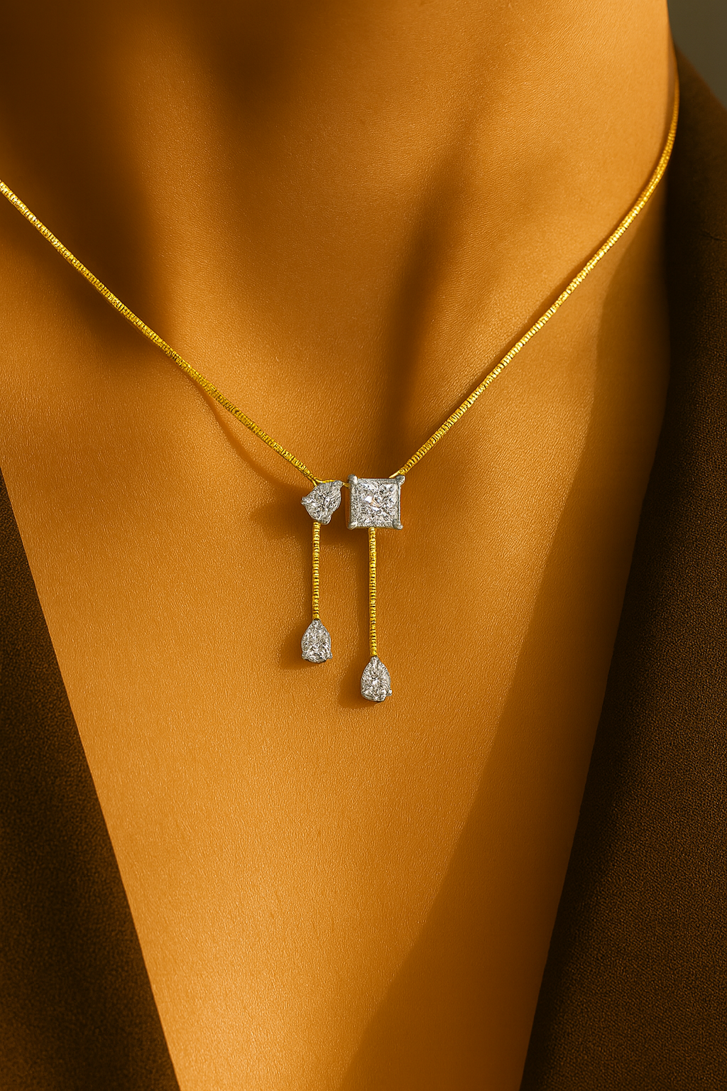 2.45ct Multistone Pendant