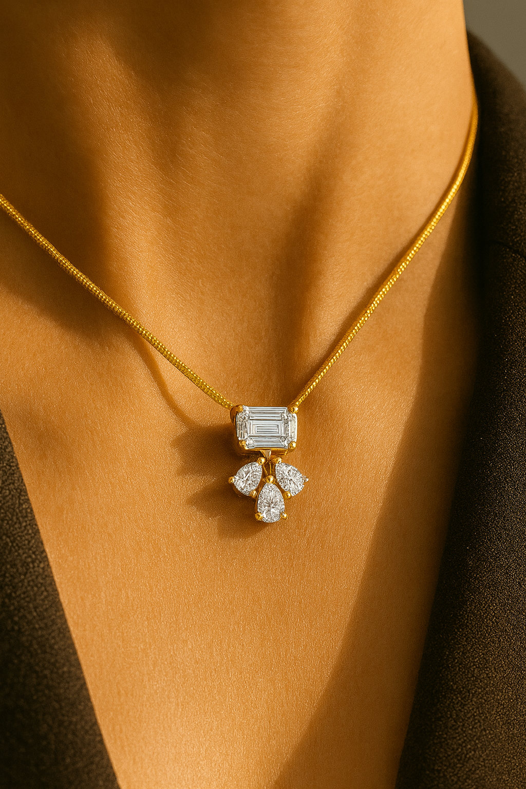 Emerald Bloom Pendant
