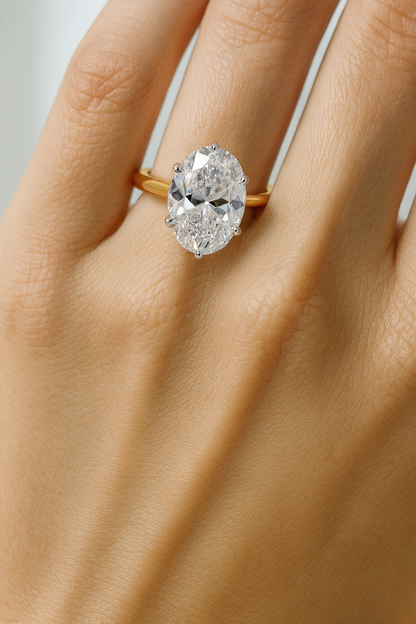 2ct Oval Solitaire Ring