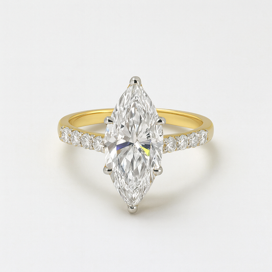 2.20ct Marquise Band Ring
