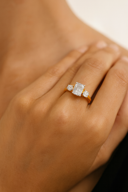 2.1 ct Grace Trio Ring