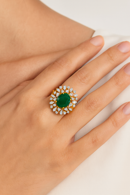 Empress Emerald Ring