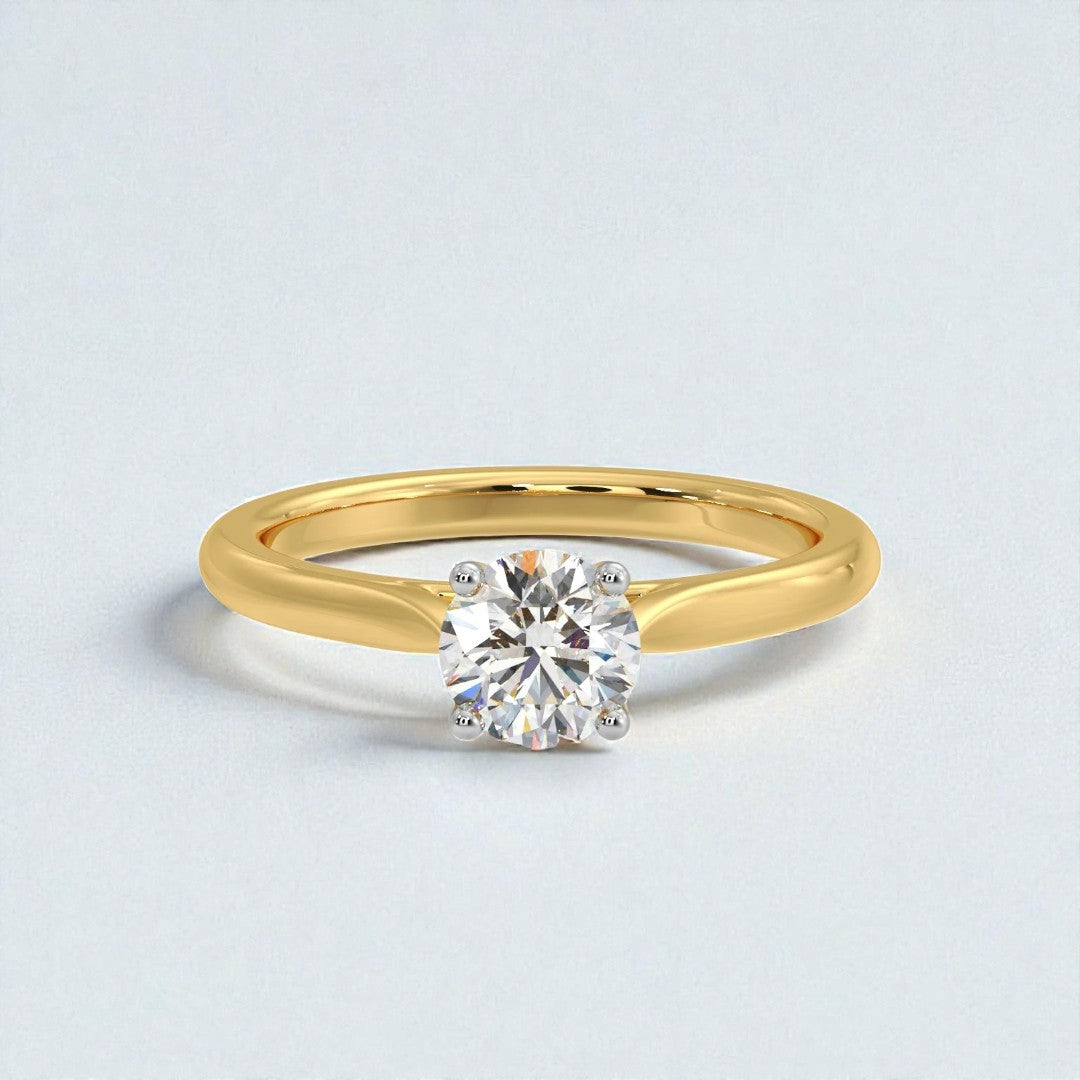 1ct Round Solitaire Ring