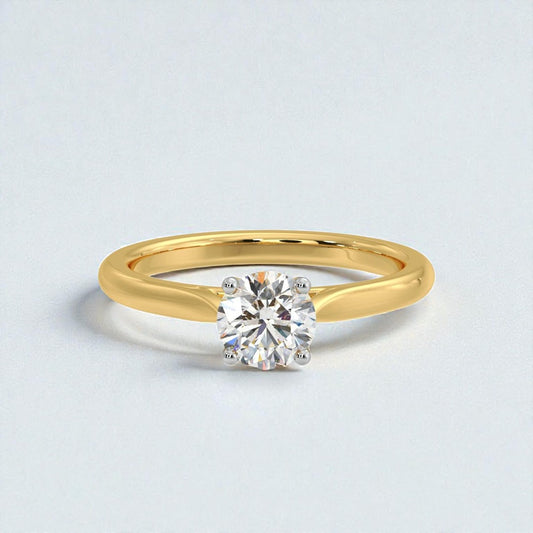 1ct Round Solitaire Ring