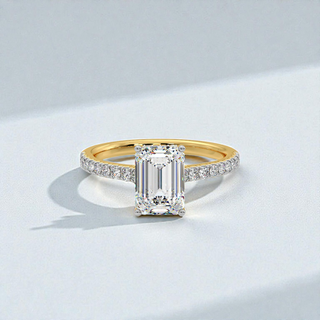2.30ct Emerald Band Ring