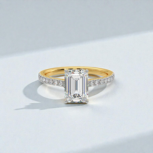 2.30ct Emerald Band Ring